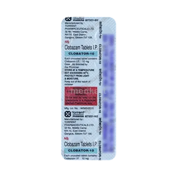 clobator 10mg tablet 10's